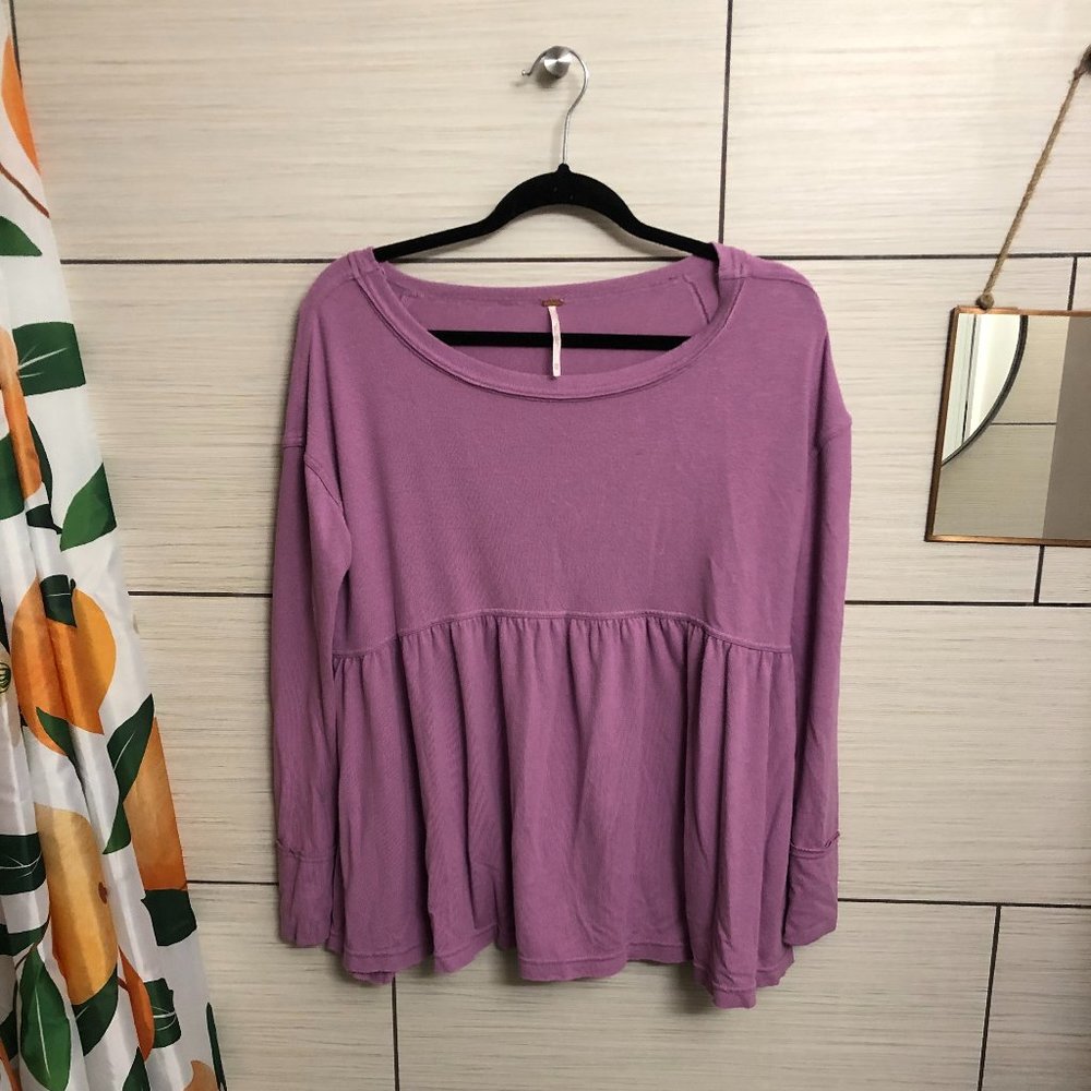 Oversized Free People Top